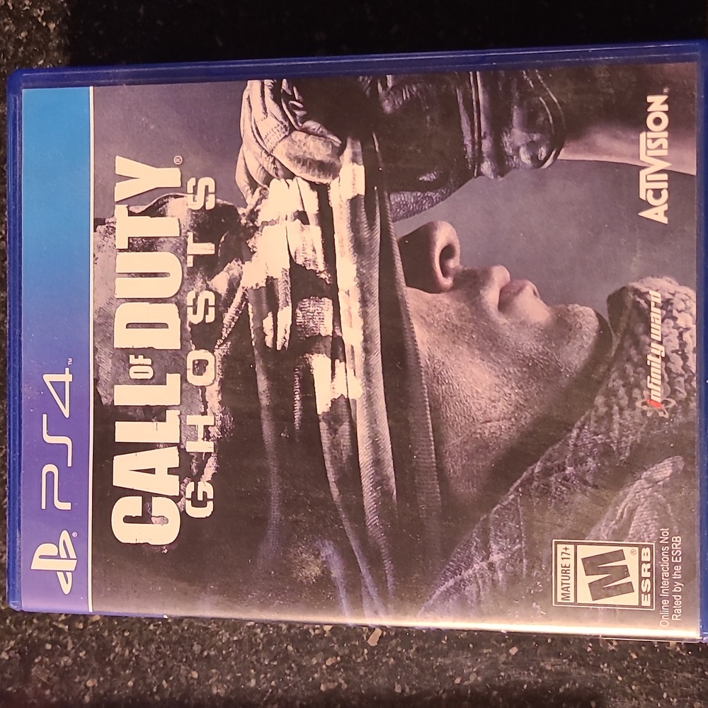 ps4 call of duty ghost